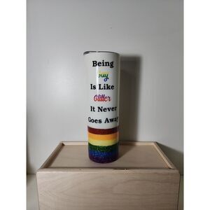 Custom Rainbow Tumbler